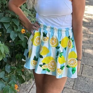 Queen of sparkles Lemon Skirt